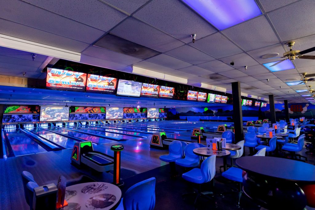 bowling lanes