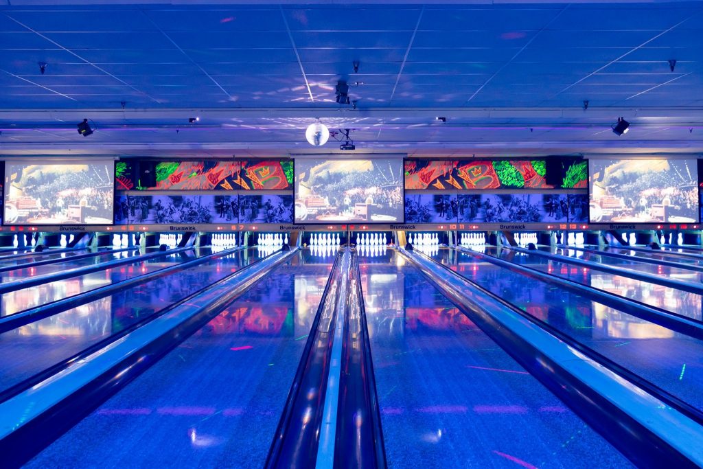 bowling lanes